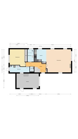 Floorplan - Voorweg 46, 2391 AD Hazerswoude-Dorp